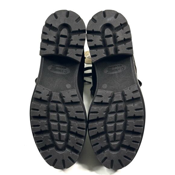 La Canadienne Brittany Dark Brown Suede Waterproof Lug Boot Womens 6M New $550 - Picture 14 of 14